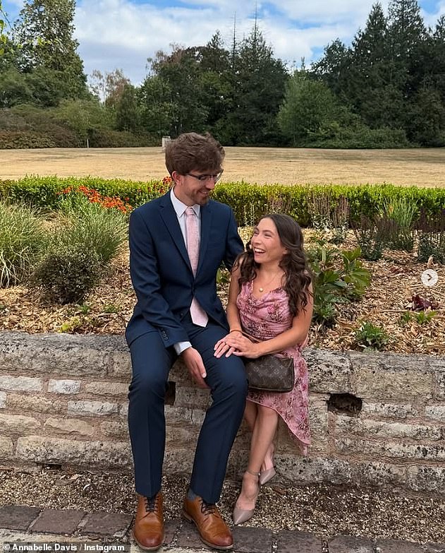 Annabelle Davis shares a sweet snapshot with her boyfriend amid family reflections on love.