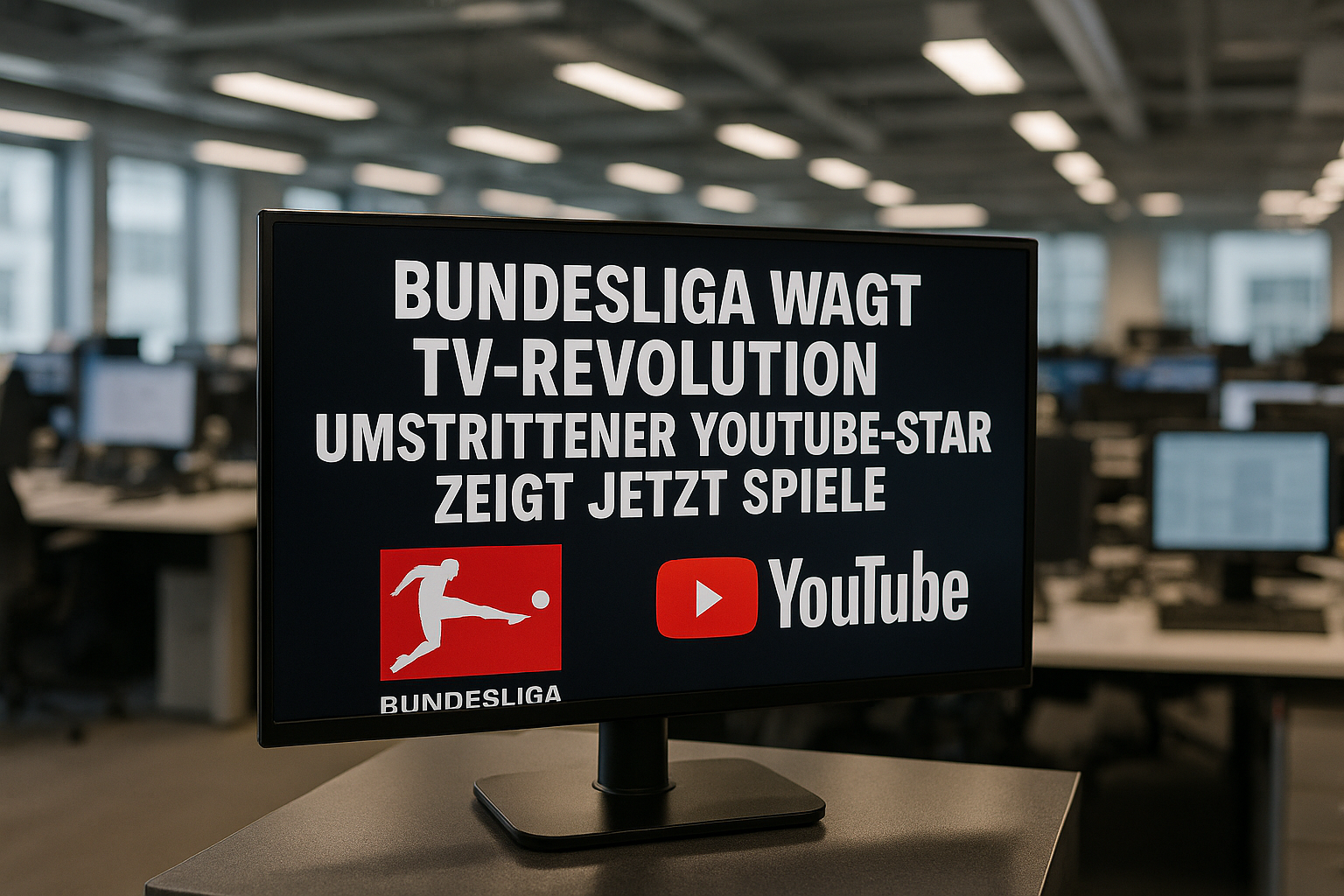 Bundesliga presents new TV model with YouTube stars for British fans