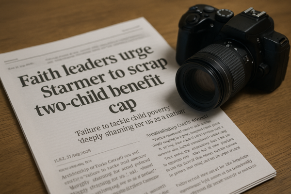 Faith leaders call for an end to the two-child benefit cap amid the child poverty crisis