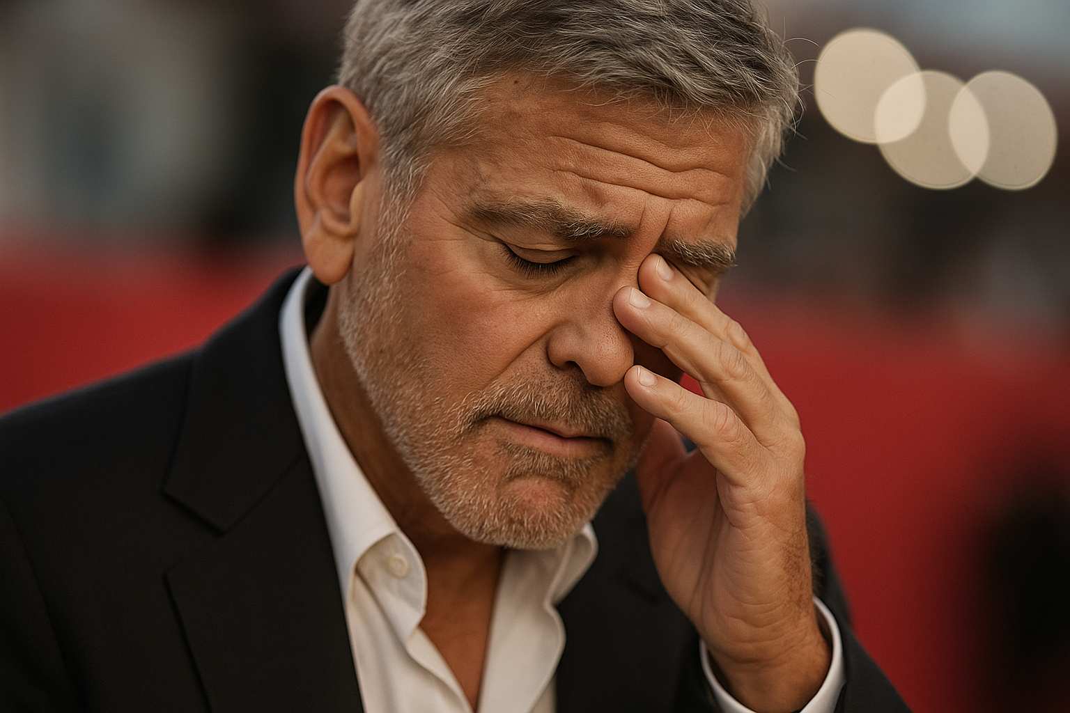George Clooney's health challenges force him to skip the Venice Film Festival.