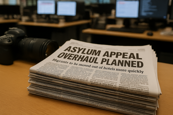Government to reform asylum appeals system amid rising hotel usage