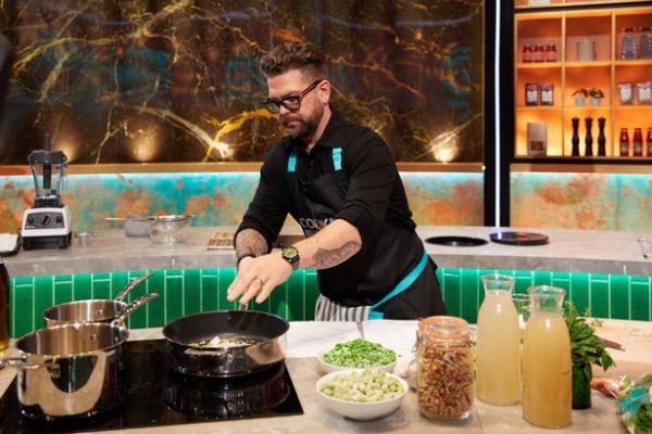 Jack Osbourne pays tribute to his late father Ozzy during his cooking show debut.
