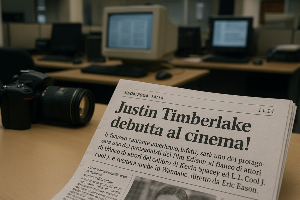 Justin Timberlake makes his cinematic debut