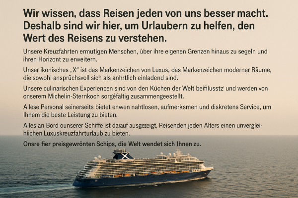 Luxury cruises broaden horizons and offer unforgettable experiences