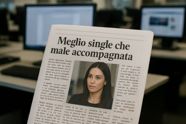 Manuela Arcuri chooses solitude and reflects on true love