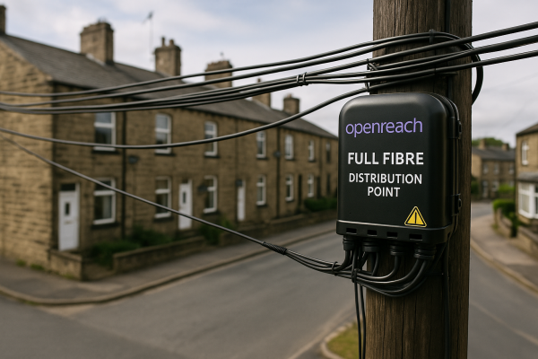 Openreach invests £3.6m to enhance Brighouse's broadband with full fiber network