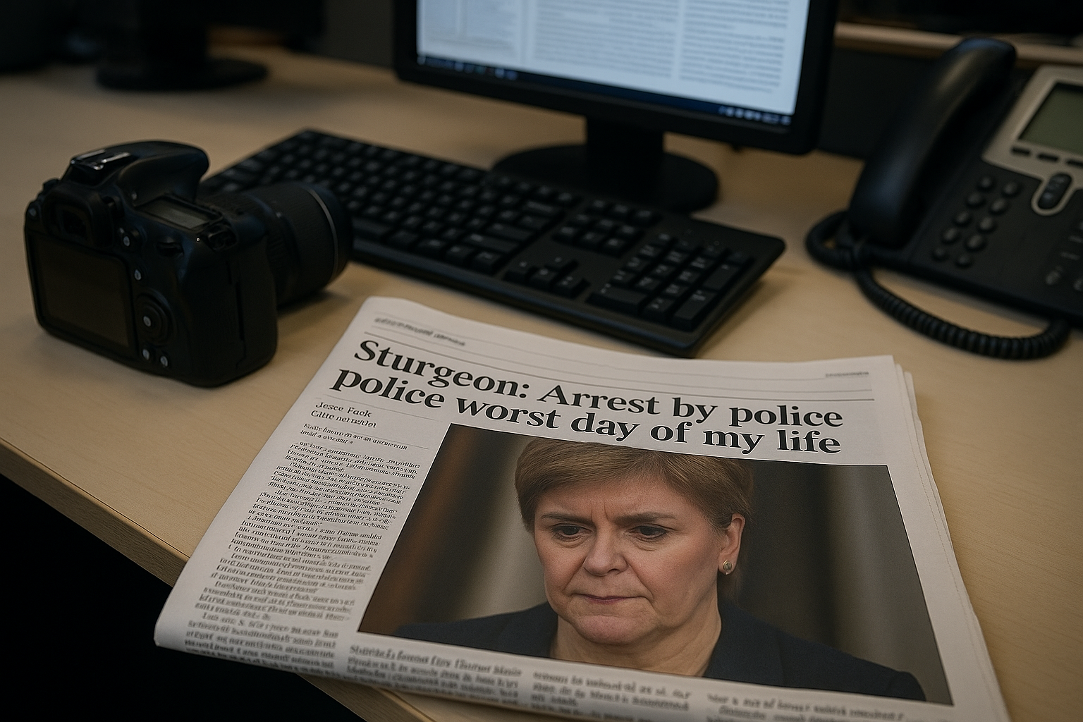Sturgeon recounts arrest and personal struggles in memoir