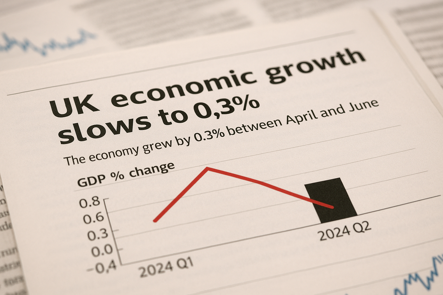 UK economy grows 0.3% as resilience faces global challenges