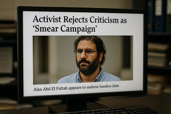 Alaa Abd El Fattah faces backlash over past comments after UK return