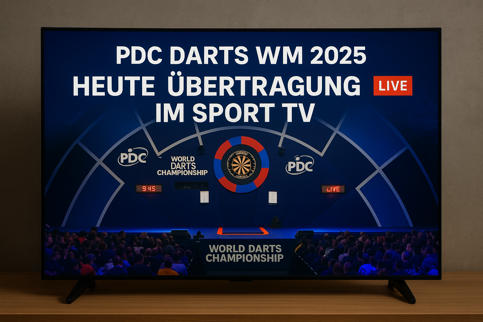 Darts World Championship 2025/2026: Free live stream in Germany