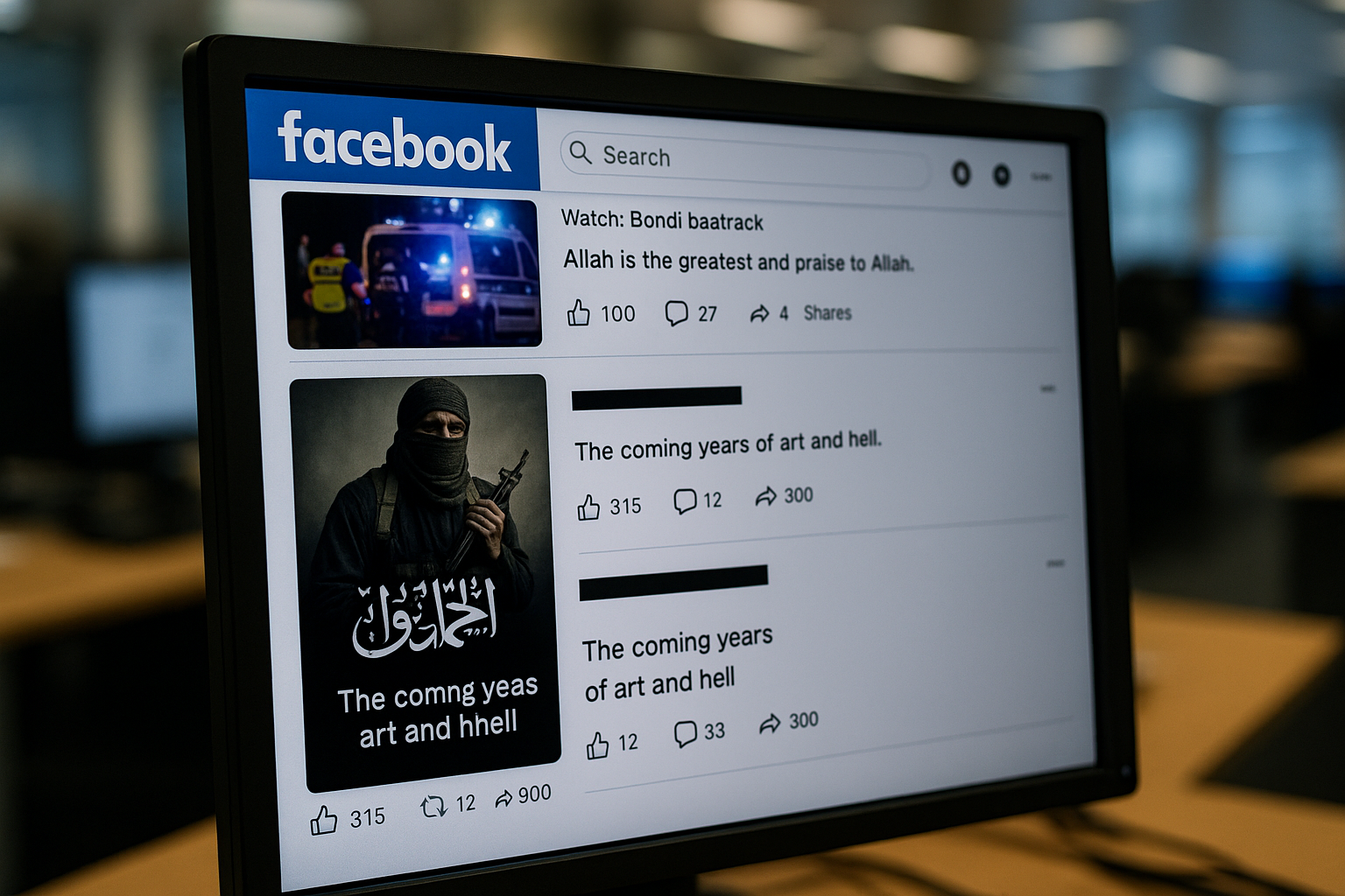 Facebook accused of hosting terrorist propaganda celebrating attacks on Jews