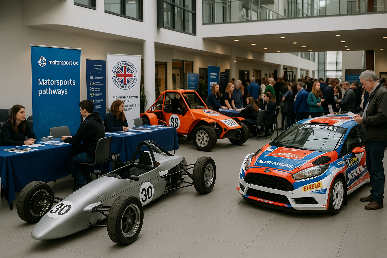 Introduction to motorsport event inspires students and showcases pathways to industry