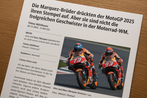 Marquez-Brüder setzen neue Maßstäbe in der MotoGP