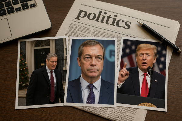 Another tumultuous year in UK politics as Labour faces challenges and Trump returns.