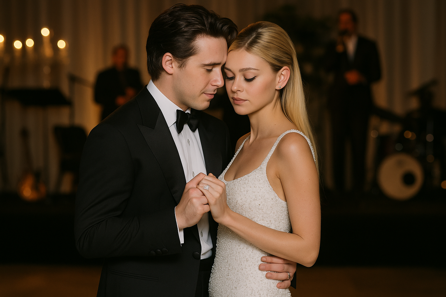 Beckham wedding chaos as Brooklyn claims mother hijacked first dance
