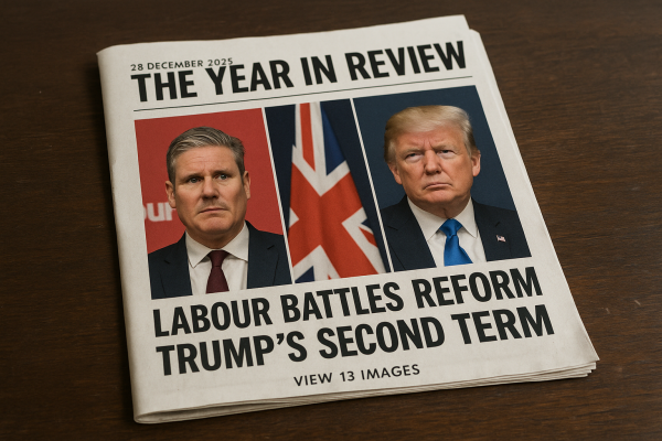 UK politics in 2025 marked by Labour struggles and Trump’s influence
