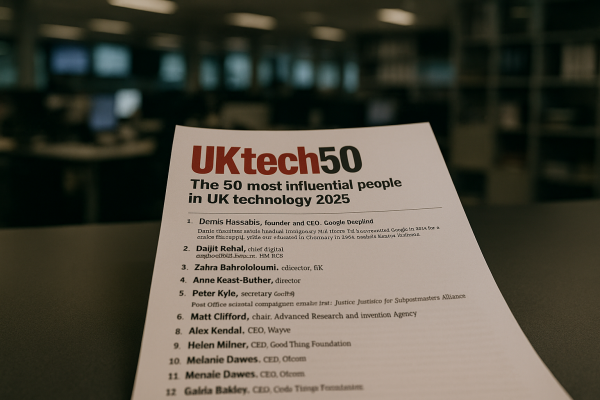 Demis Hassabis crowned most influential figure in UK technology