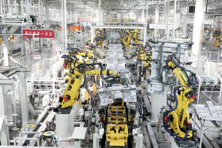 China's robotics revolution aims to replace factory workers