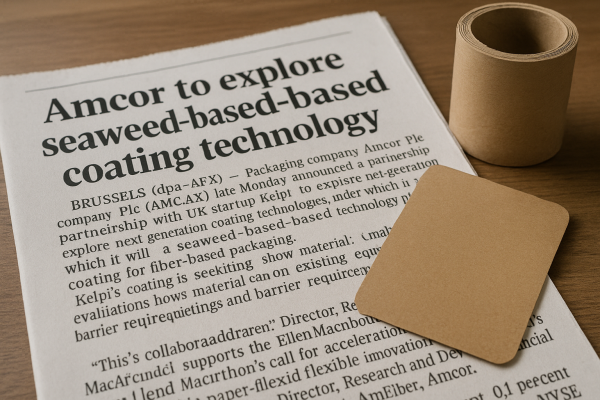 Amcor partners with Kelpi to develop seaweed-based packaging solutions