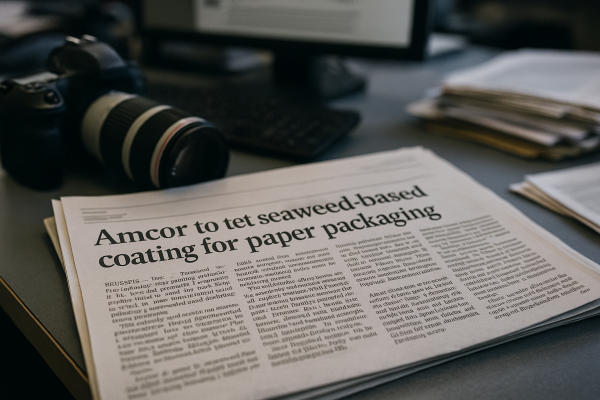 Amcor partners with Kelpi to explore seaweed-based packaging solutions