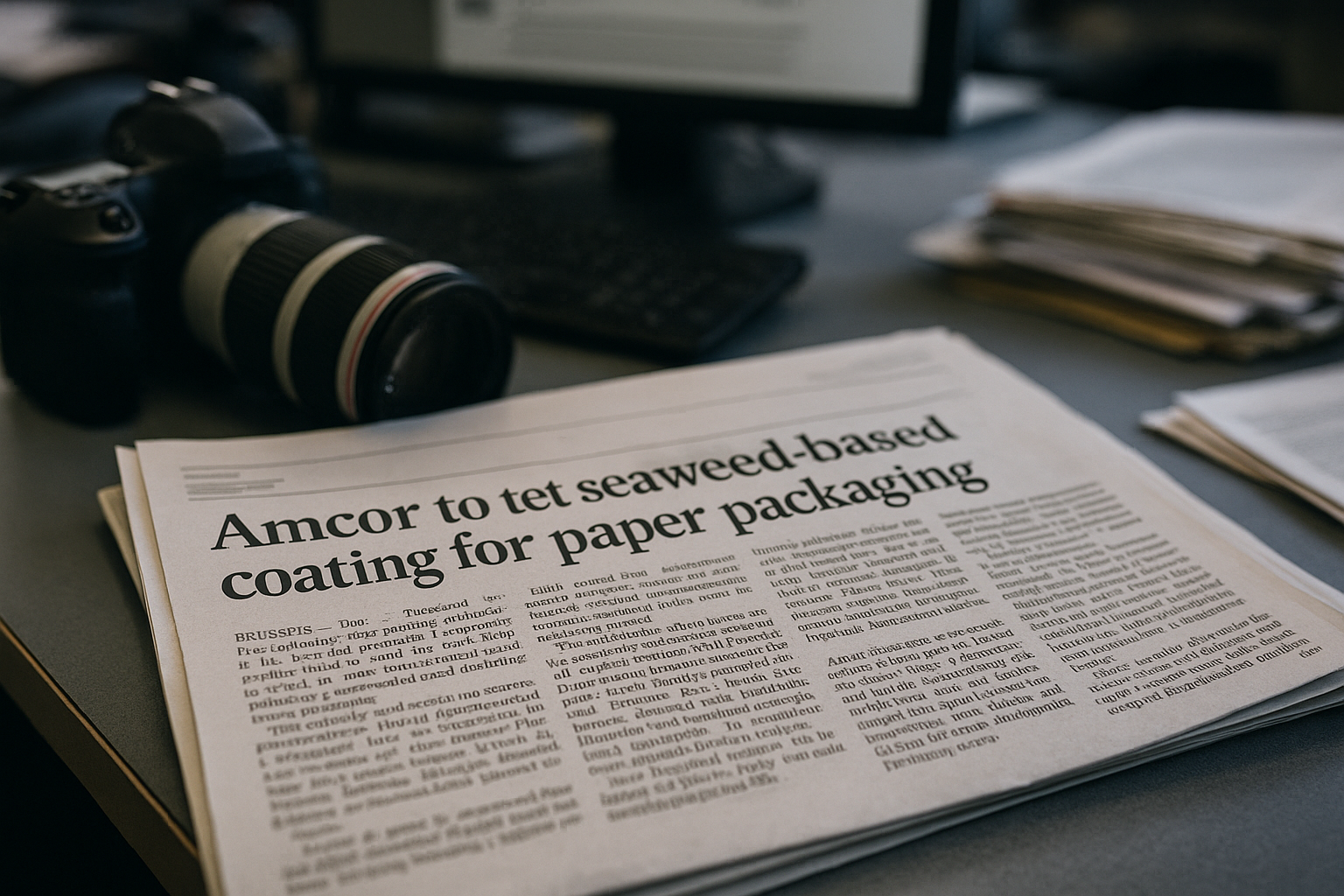 Amcor partners with Kelpi to explore seaweed-based packaging solutions
