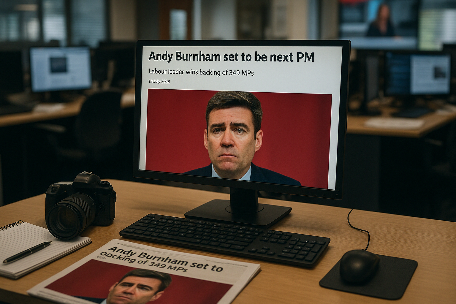 Burnham set to become new Labour leader after overwhelming support from MPs