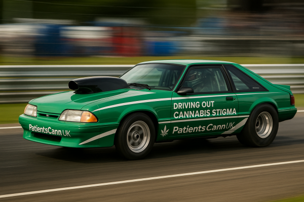Motorsport team launches to support medical cannabis patients